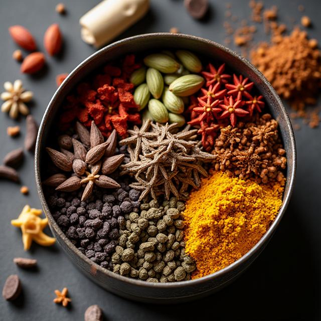 Caja de Especias Exóticas Internacionales